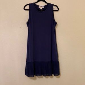 Michael Kors Kneelength dress, size medium, navy blue, New with tags.